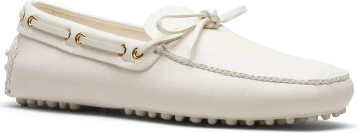 Lace-Up Leather Boat Shoes - Image 2