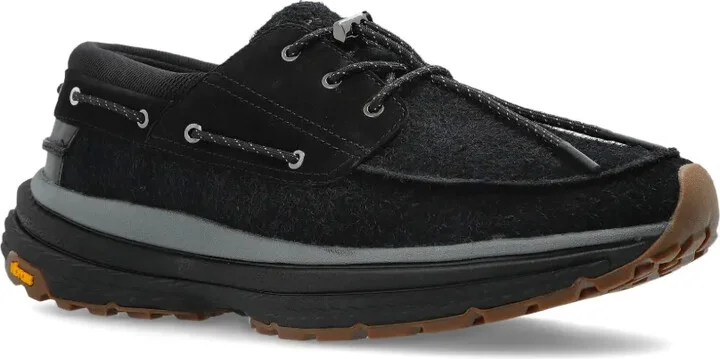 Lace-Up Leather Boat Shoes - Image 2
