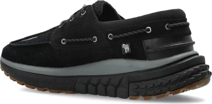 Lace-Up Leather Boat Shoes - Image 4