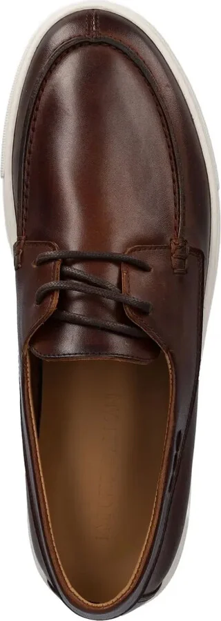Lace-Up Leather Boat Shoes - Image 2