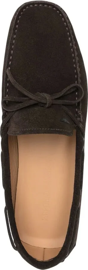 Lace-Up Leather Boat Shoes - Image 4