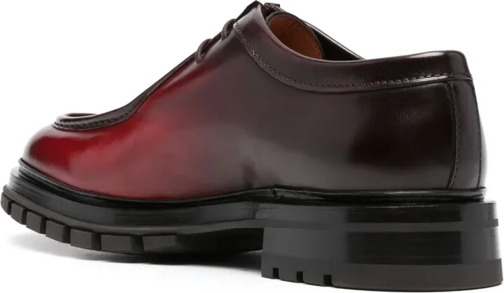 lace-up leather Boat shoes - Image 3