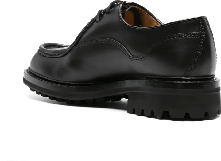 Lace-Up Leather Boat Shoes - Image 3