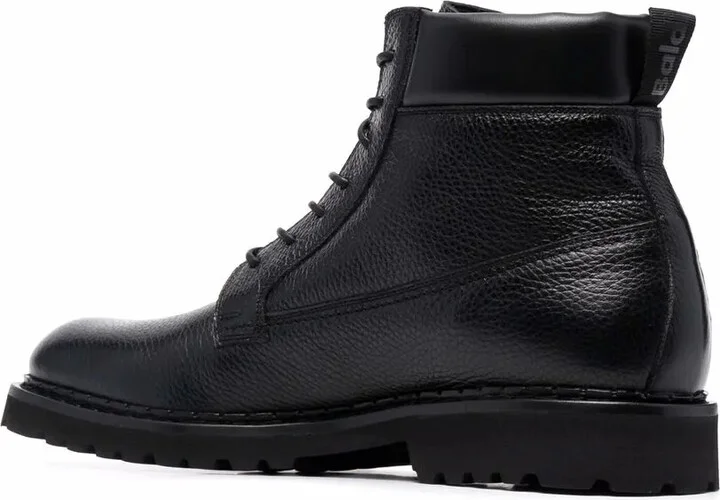 Lace-Up Leather Booties - Image 3