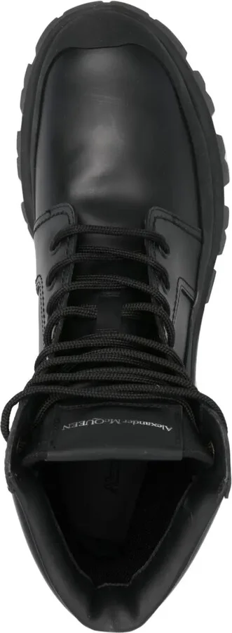 Lace-Up Leather Boots - Image 4