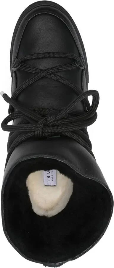 Lace-Up Leather Boots - Image 4
