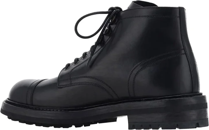 Lace-up Leather Boots - Image 3