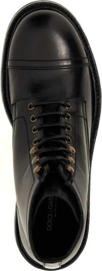 Lace-up Leather Boots - Image 4