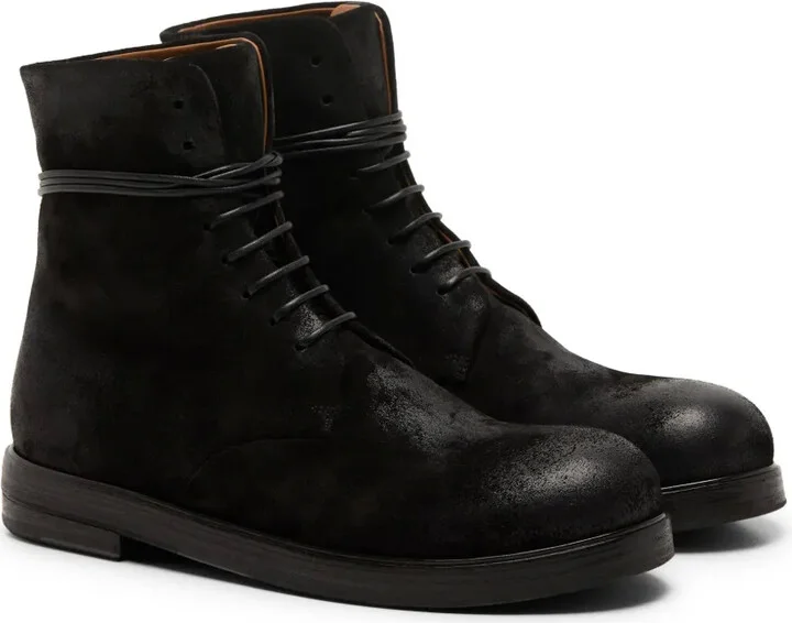 Lace-Up Leather Boots - Image 2