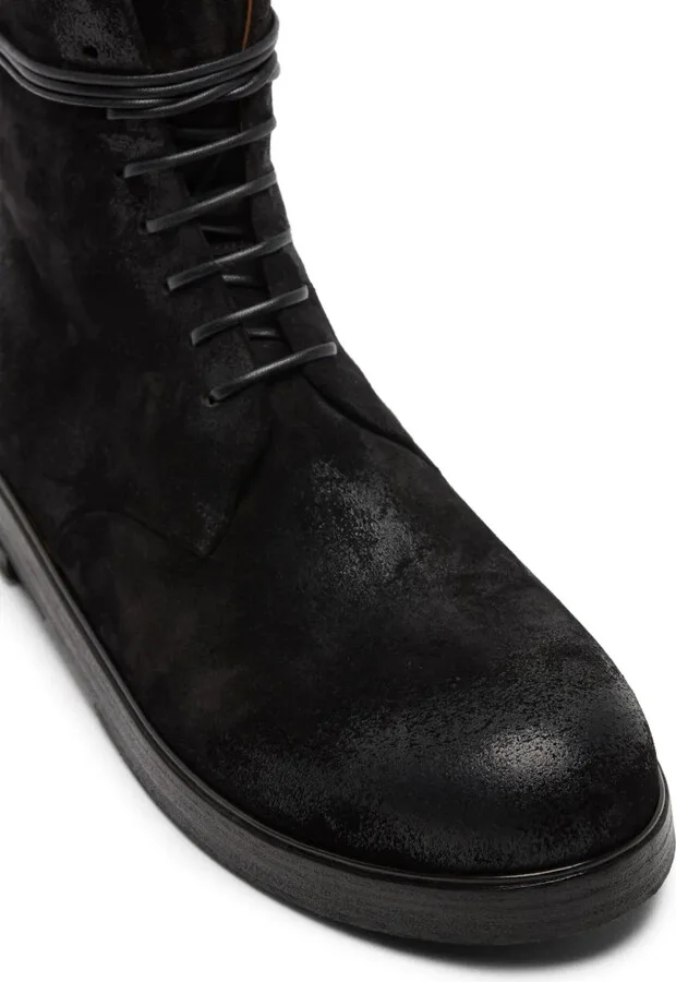 Lace-Up Leather Boots - Image 4