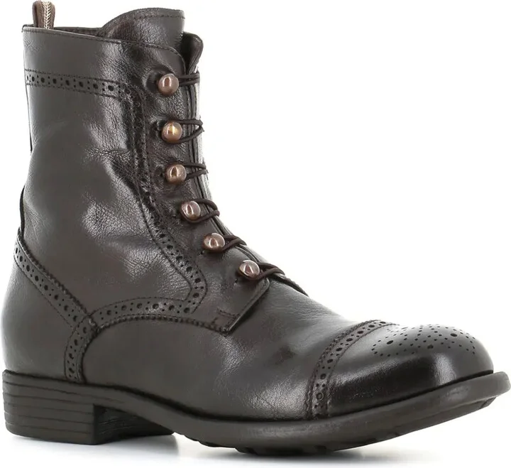 Lace-Up Leather Boots - Image 2
