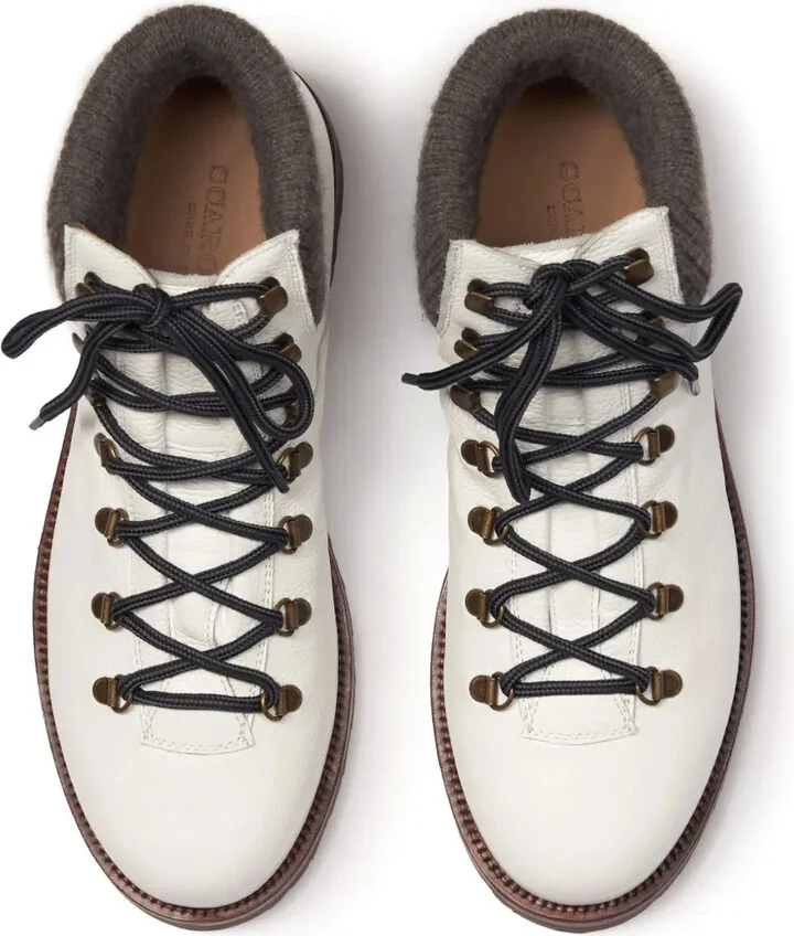 Lace-Up Leather Boots - Image 3