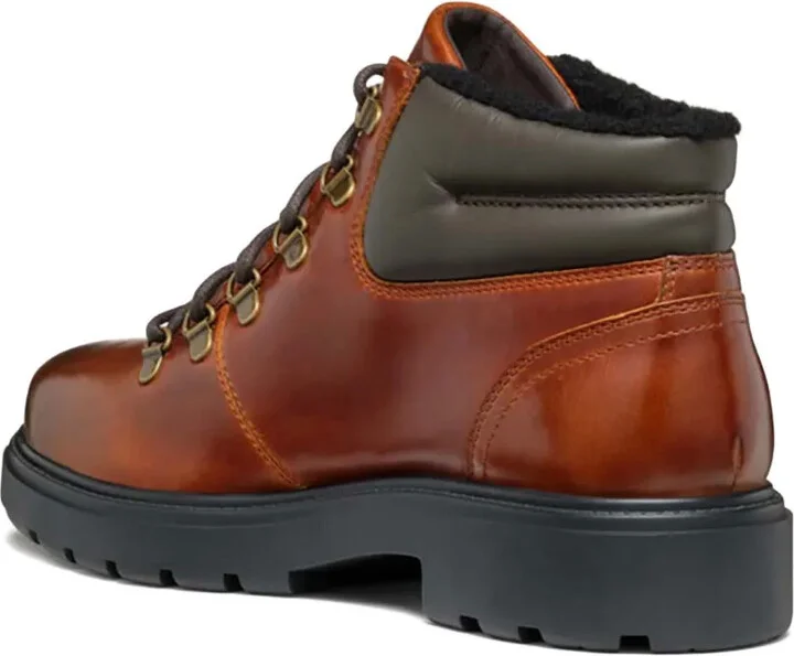 Lace-Up Leather Boots - Image 3