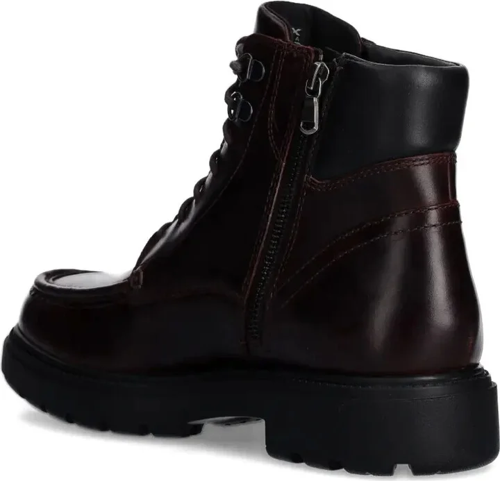 Lace-Up Leather Boots - Image 2
