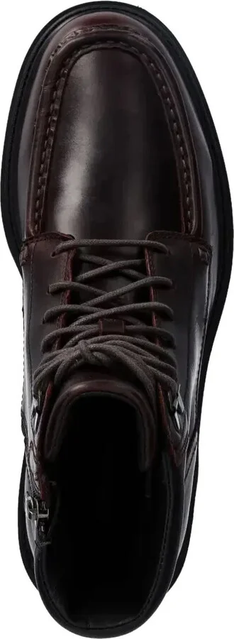 Lace-Up Leather Boots - Image 3