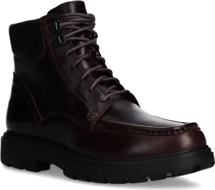 Lace-Up Leather Boots - Image 5