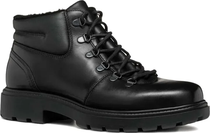 Lace-Up Leather Boots - Image 2