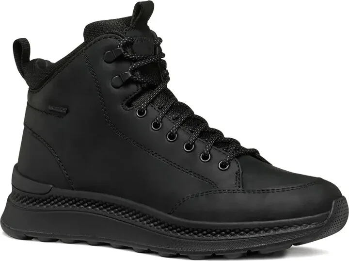 Lace-Up Leather Boots - Image 2