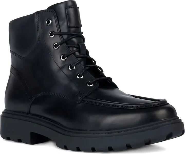 Lace-Up Leather Boots - Image 2