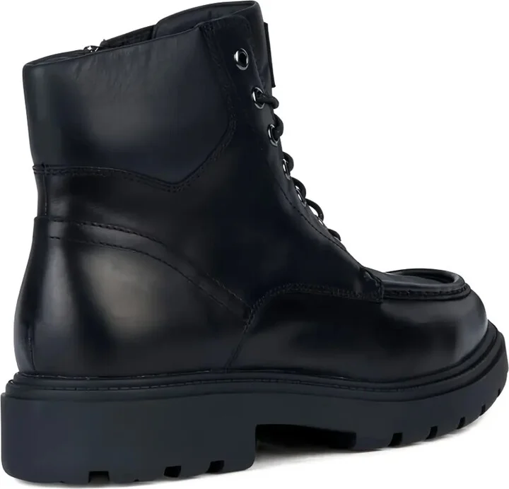 Lace-Up Leather Boots - Image 3