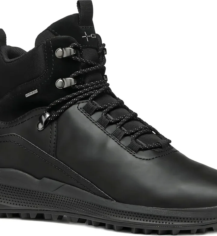 Lace-Up Leather Boots - Image 2