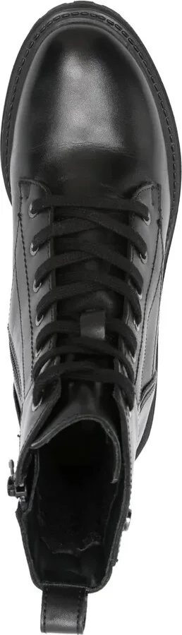 Lace-Up Leather Boots - Image 4