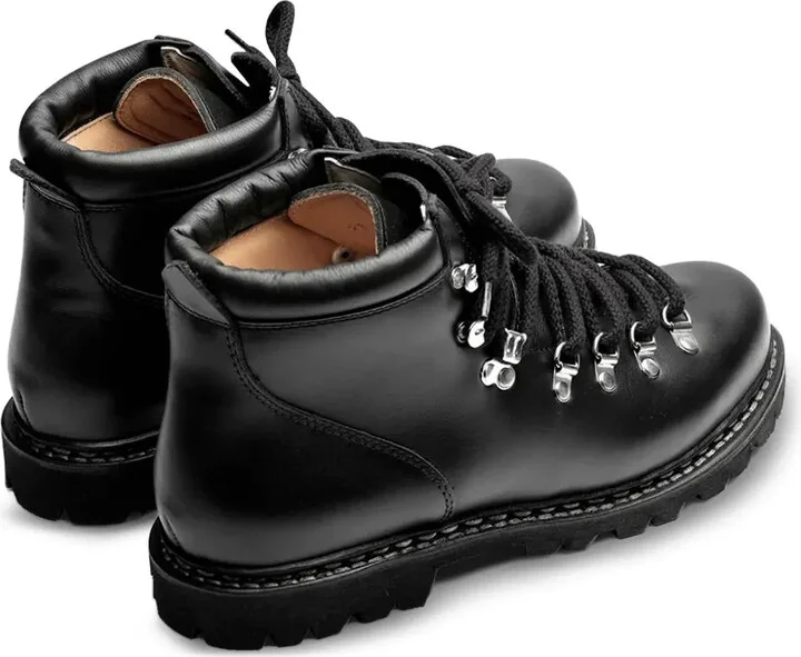 Lace-Up Leather Boots - Image 3