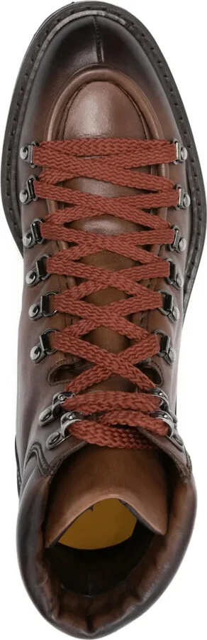Lace-Up Leather Boots - Image 4