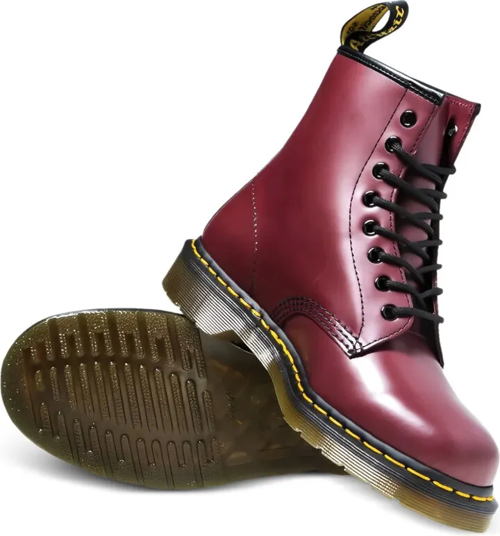 Lace-Up Leather Boots - Image 5