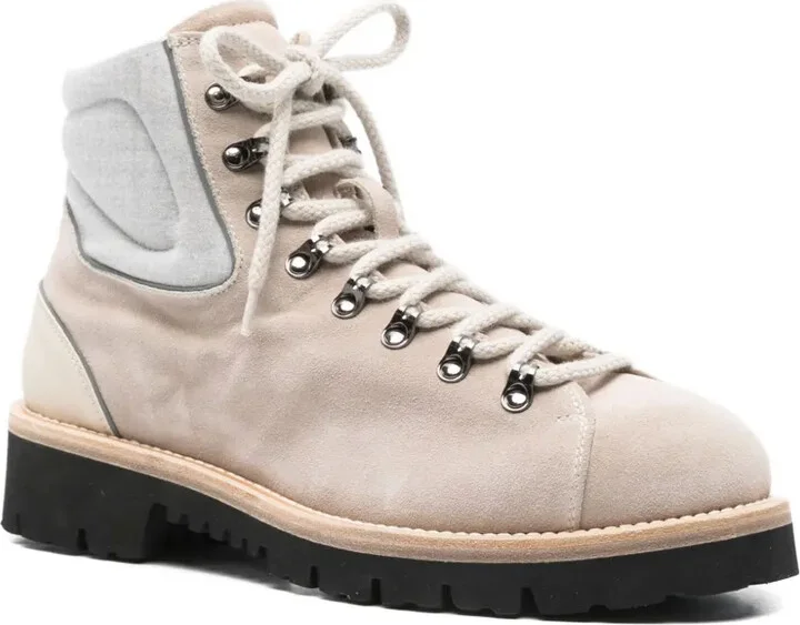Lace-Up Leather Boots - Image 2