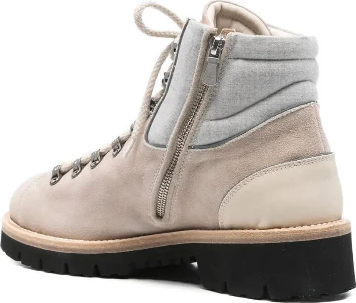 Lace-Up Leather Boots - Image 3