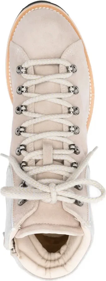Lace-Up Leather Boots - Image 4
