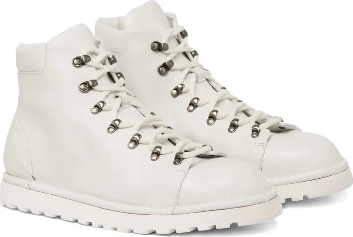Lace-Up Leather Boots - Image 2