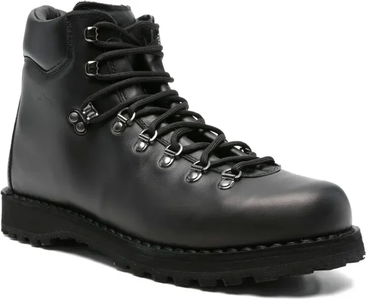 Lace-Up Leather Boots - Image 2