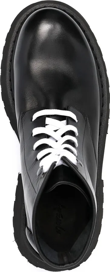 Lace-Up Leather Boots - Image 4