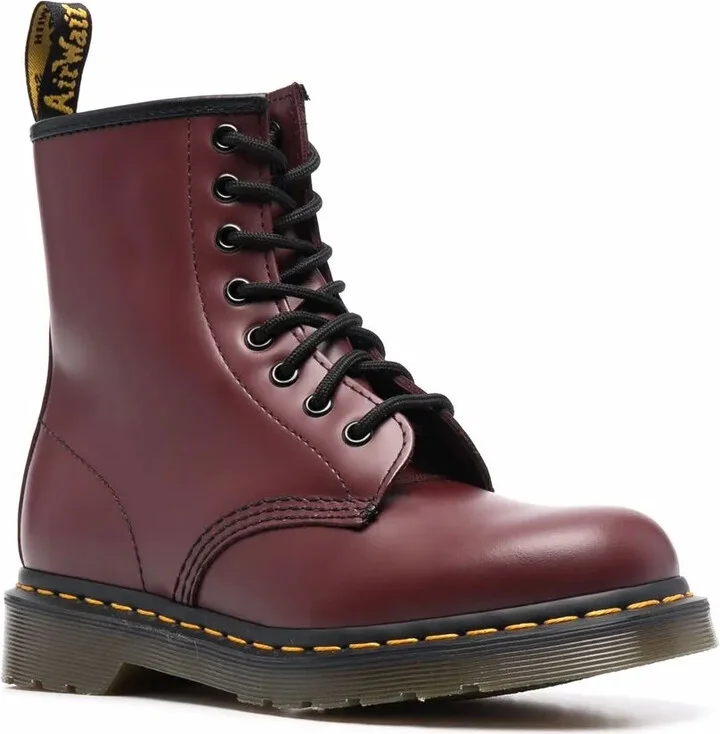 Lace-Up Leather Boots - Image 2