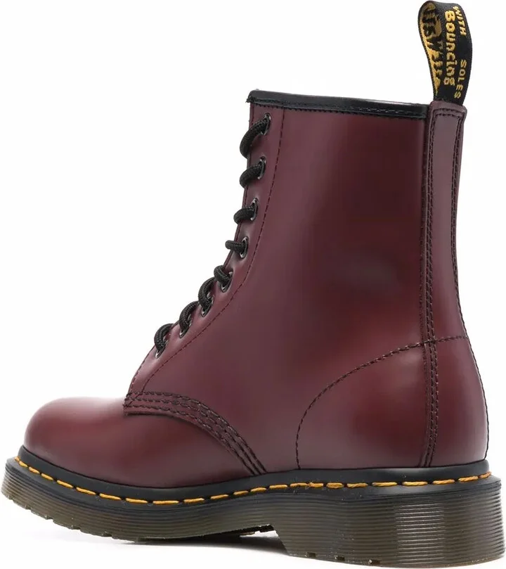 Lace-Up Leather Boots - Image 3