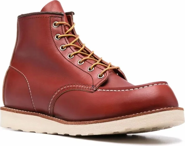 Lace-Up Leather Boots - Image 2