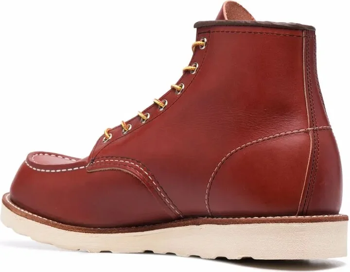 Lace-Up Leather Boots - Image 3