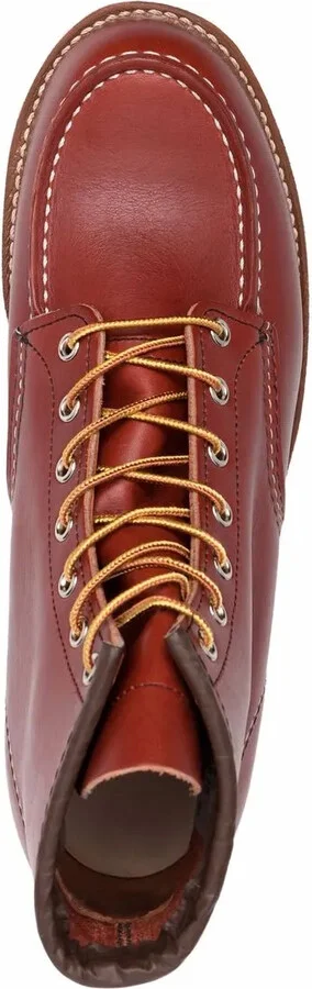 Lace-Up Leather Boots - Image 4