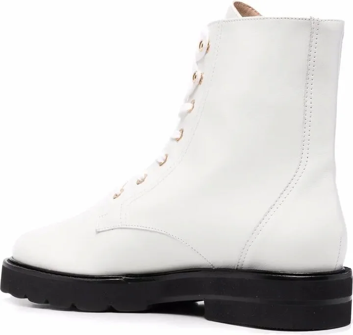 Lace-Up Leather Boots - Image 3