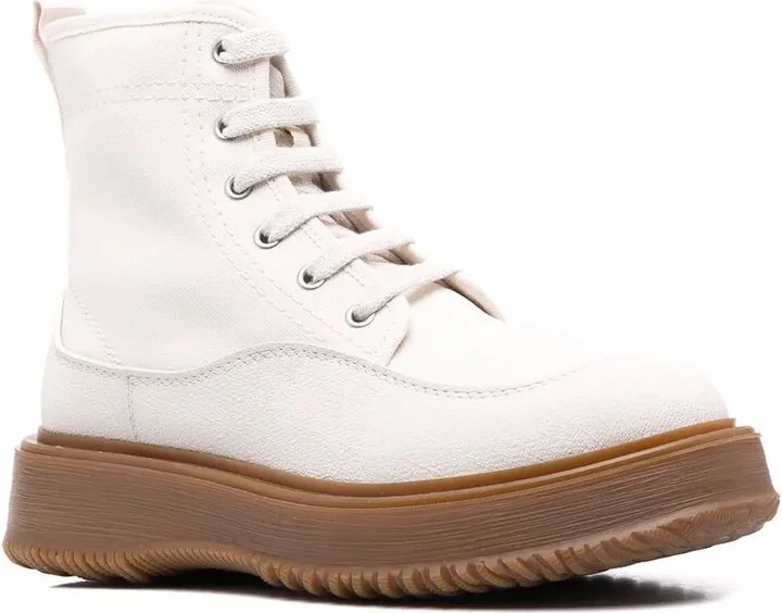 Lace-Up Leather Boots - Image 2