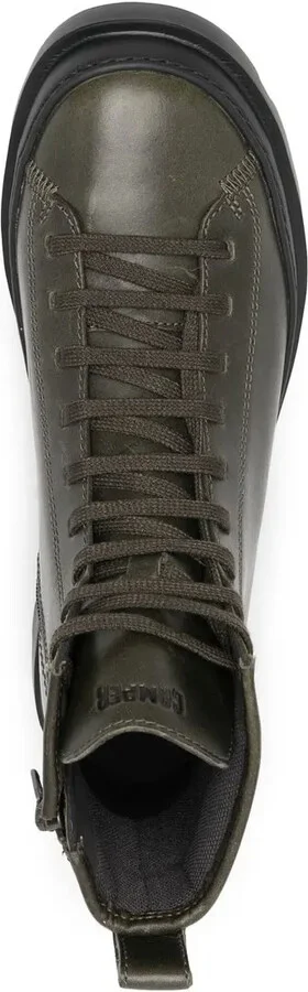 Lace-Up Leather Boots - Image 4