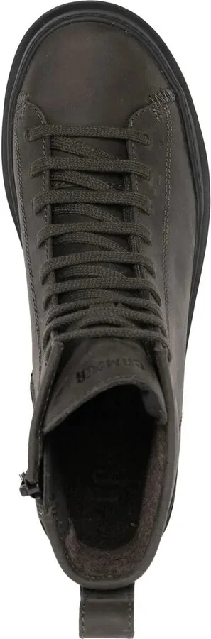 Lace-Up Leather Boots - Image 4