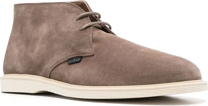 Lace-Up Leather Boots - Image 2