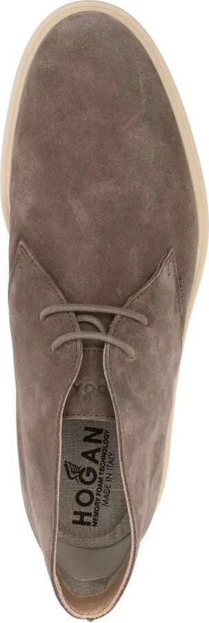 Lace-Up Leather Boots - Image 4