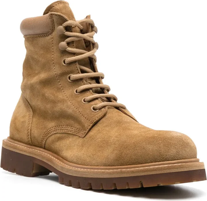 Lace-Up Leather Boots - Image 2