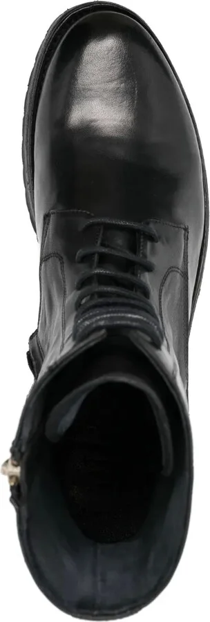 Lace-Up Leather Boots - Image 4