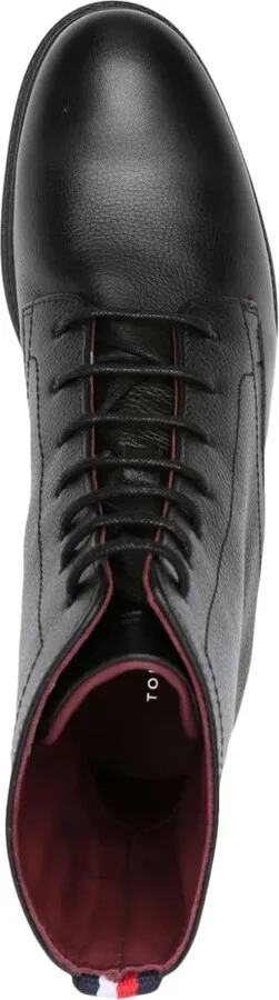 Lace-Up Leather Boots - Image 4