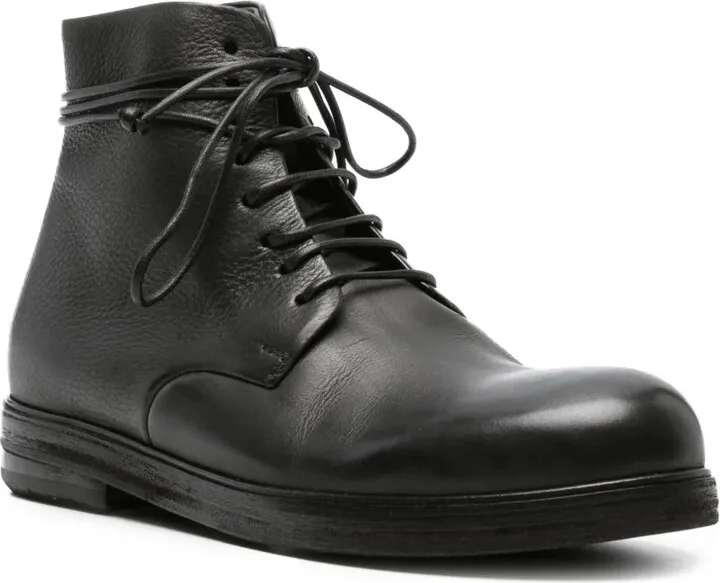 Lace-Up Leather Boots - Image 2